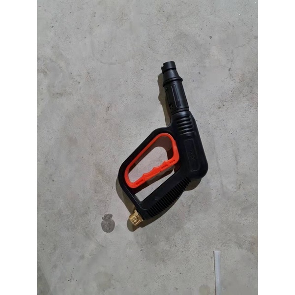 Súng phun xịt rửa xe áp lực cao tay cam ren ngoài 14mm-đầu lắp được bình bọt kim khí đức nguyên