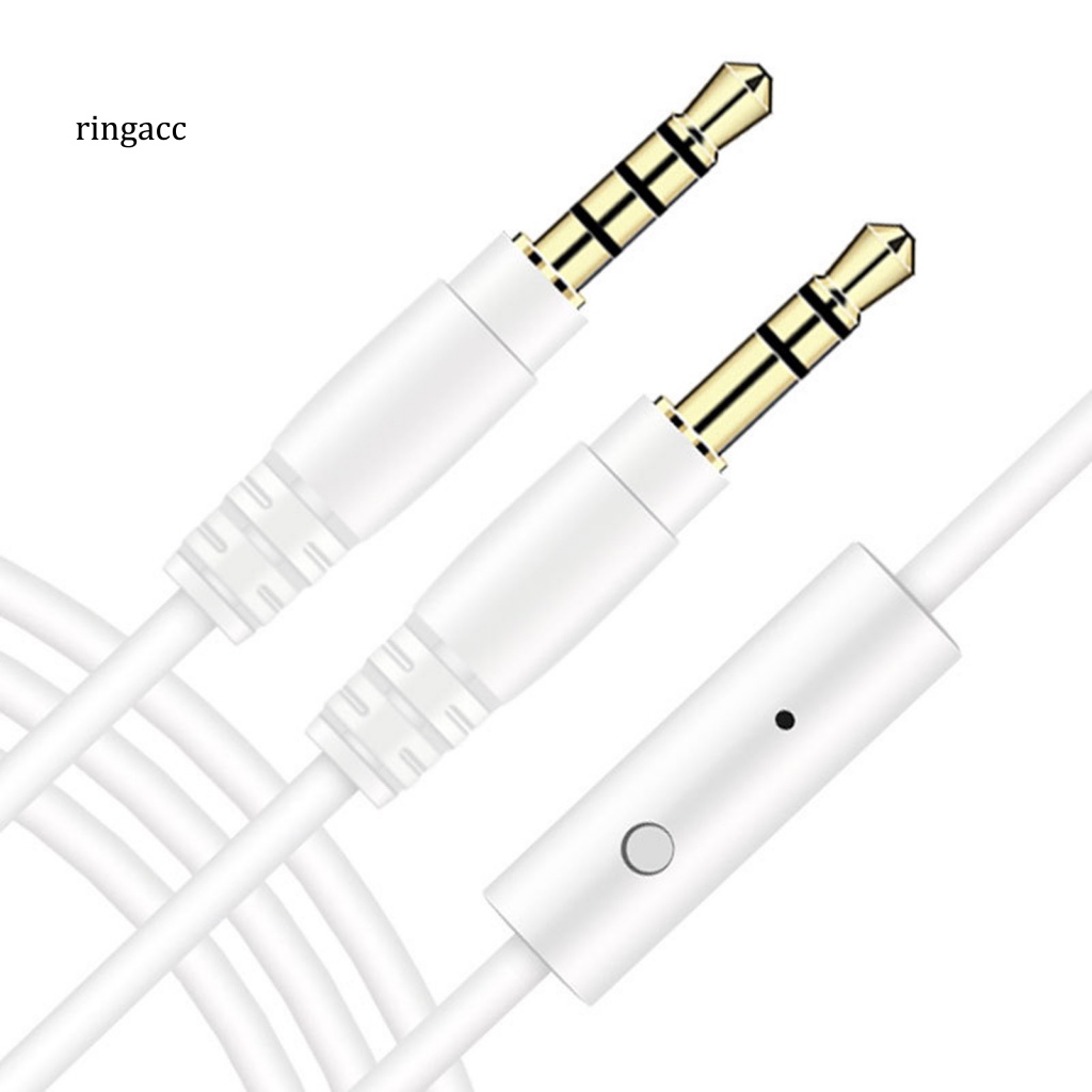Dây Cáp Âm Thanh AUX Chuyển Đổi Từ Đầu Cắm 3.5mm Sang Cổng Cắm 3.5mm Chống Nhiễu Cho Xe Hơi