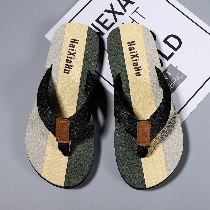 Dép Cao Su Đi Trong Nhà Đế Mềm Chống Trượt Chống Mài Mòn Phong Cách Việt Nam Mới Cho Nam