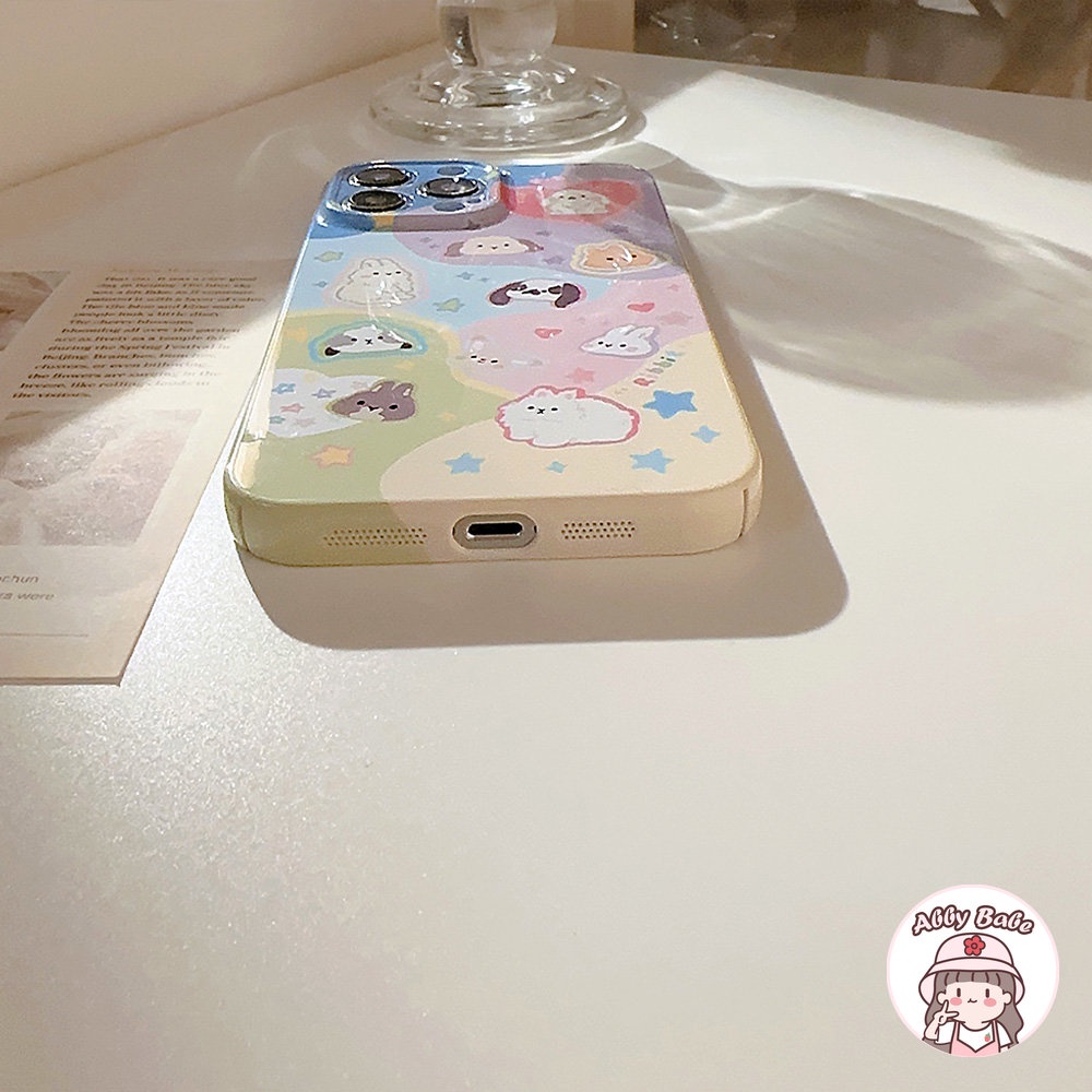 Ốp Điện Thoại TPU Cứng Chống Bụi Hình Động Vật Cho IPhone 14 Pro Max IP 11 IP 12 11 Pro Max X XS
