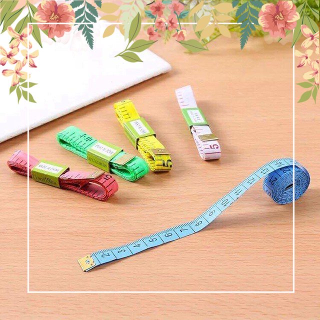 Măng Tây Baby - Thước dây đo eo,bụng ,đo chiều cao nhiều màu