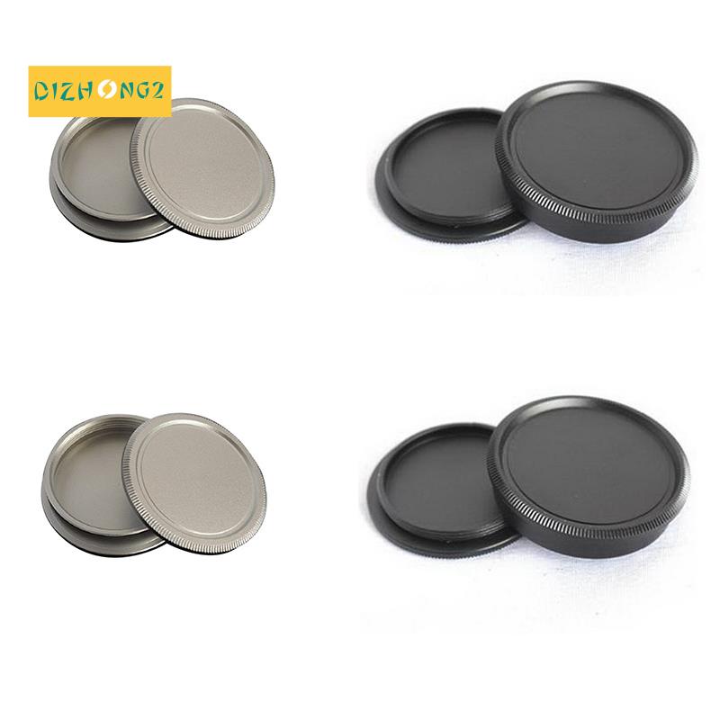 Bộ nắp sau ống kính và nắp sau bằng kim loại cho M39 Ltm Lsm Leica Screw Mount Mcm39S