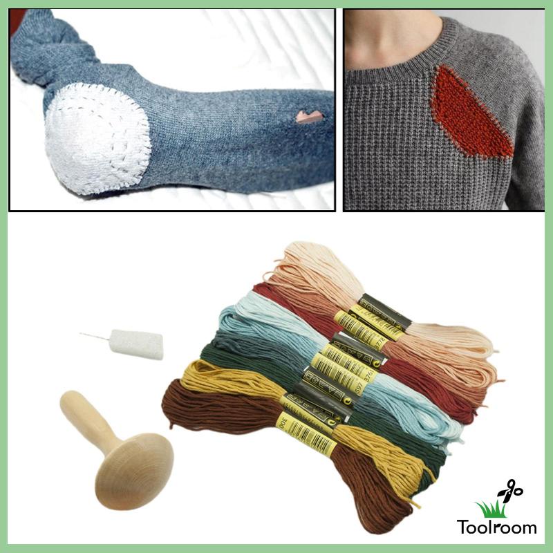 Miếng Vá Bằng Gỗ Hình Nấm Chuyên Dụng Cho May Vá