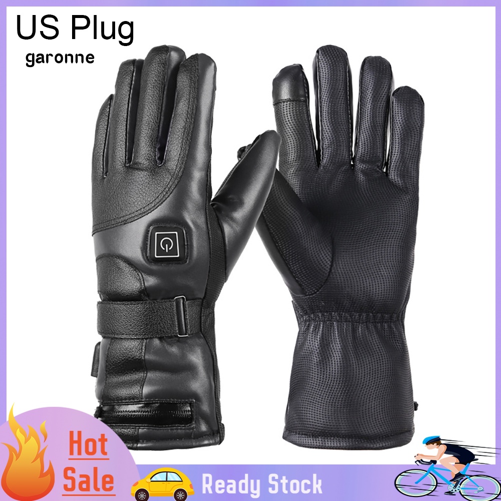 Găng Tay Sưởi Ấm Năm Ngón Có Thể Sạc Lại Tiện Dụng