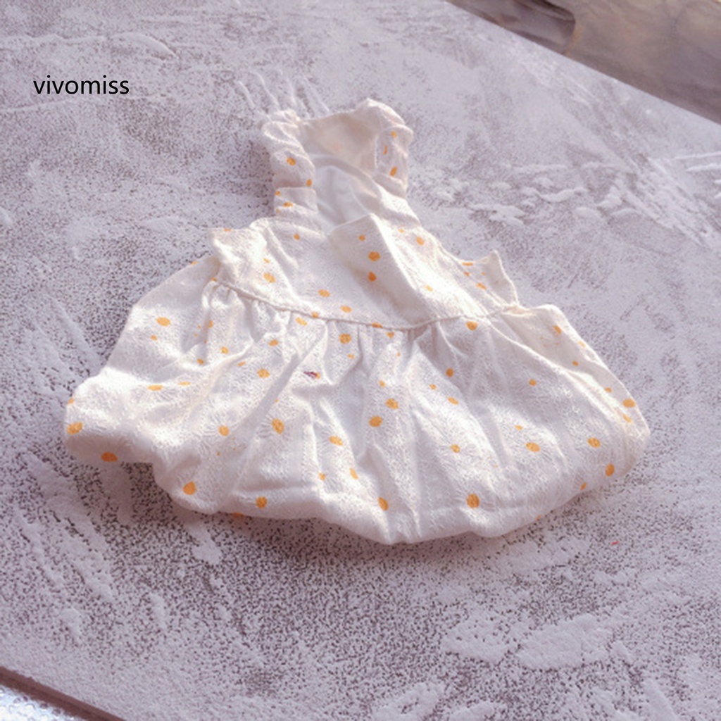 Đầm Hai Lớp In Họa Tiết Trái Cây Thời Trang Xuân Hè Xinh Xắn Cho Cún Cưng