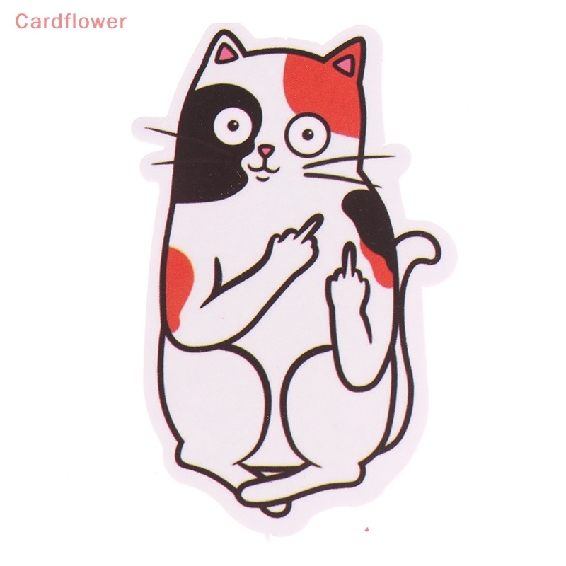 50 Miếng Dán Hình Mèo Dễ Thương Trang Trí Laptop, Điện Thoại, Vali, Xe Hơi, Ván Trượt Mới