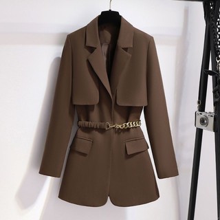 Áo Khoác Vest Dáng Rộng Thiết Kế Mới Thời Trang Mùa Xuân 2023 Dành Cho Nữ