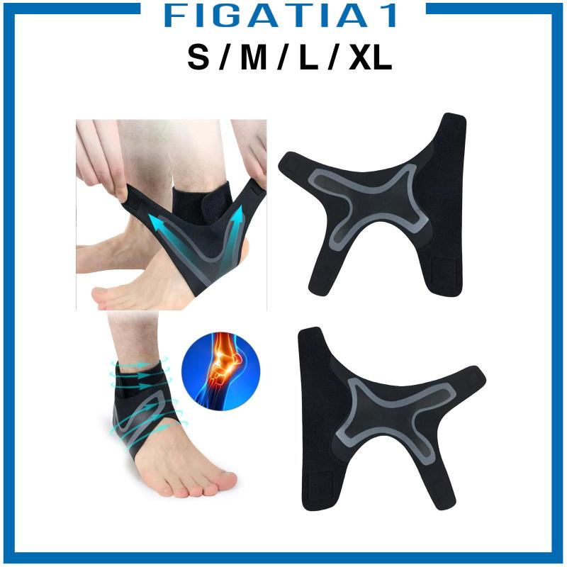 Băng Quấn Mắt Cá Chân Bằng Cao Su Tổng Hợp Co Giãn figatia1 Dùng Khi Chơi Thể Thao / Leo Núi