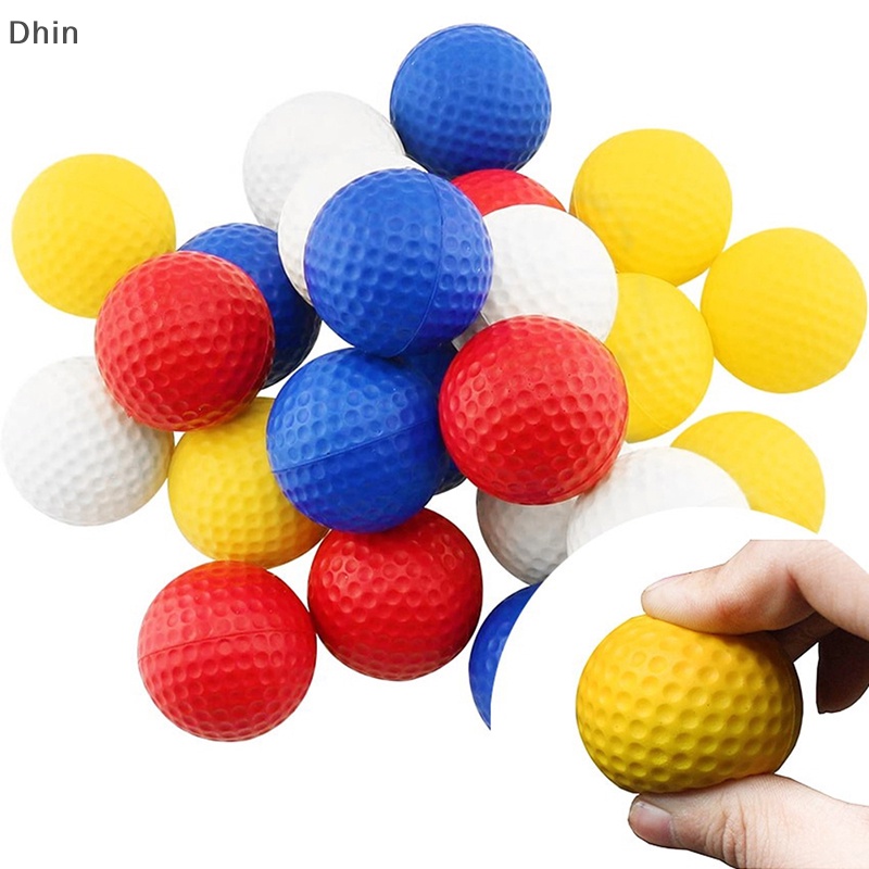 Set 5 Quả Bóng Golf Bằng Xốp PU Mềm Dành Cho Trẻ Em Tập Chơi Trong Nhà