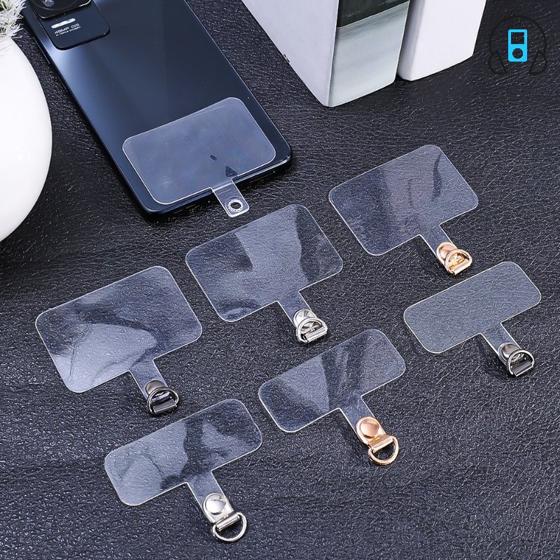 1 Miếng Dán Bằng PVC Trong Suốt Chống Thất Lạc Có Thể Tháo Rời Chịu Tải Mạnh Cho Điện Thoại Thẻ