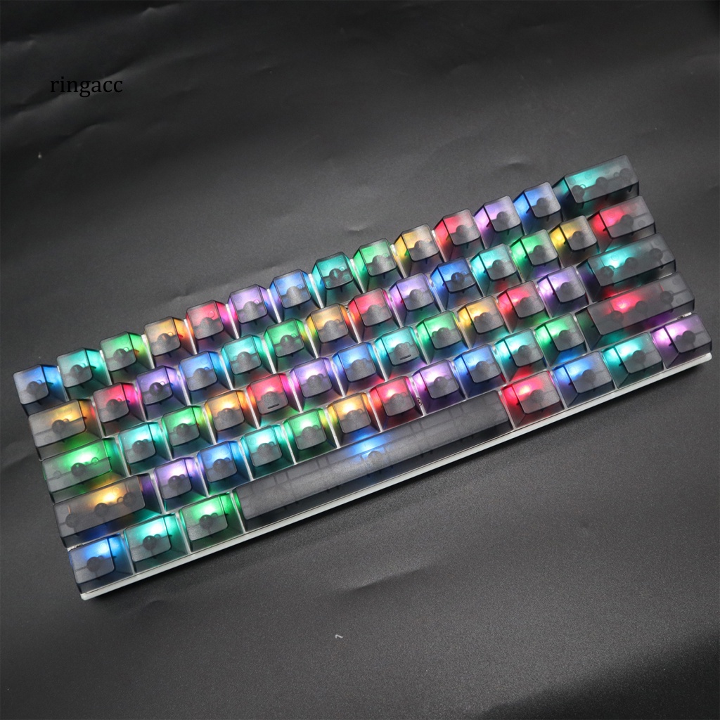 Bàn Phím RGA 104 Phím Chống Trượt Bằng ABS Trong Suốt Cho Văn Phòng