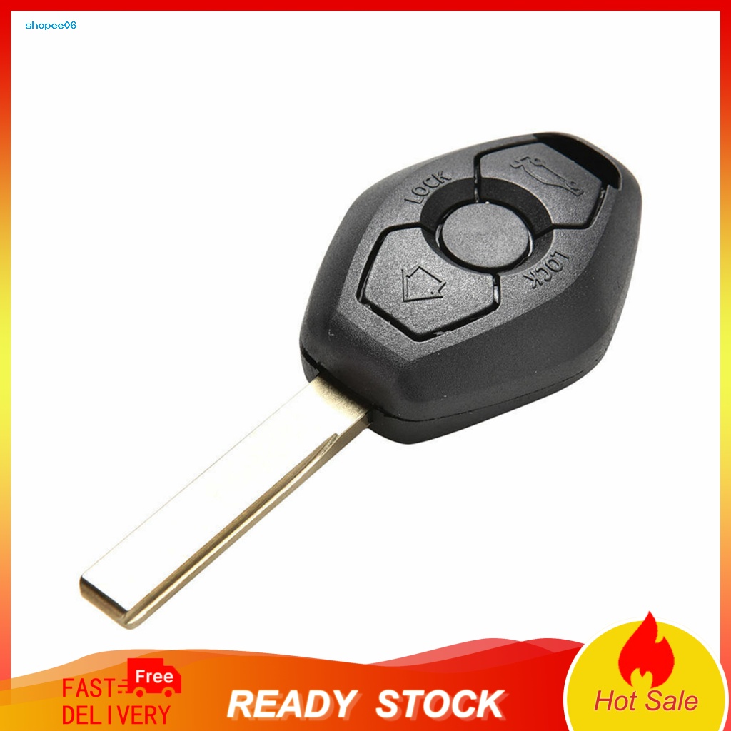 Vỏ ChìA KhóA ĐiềU KhiểN Từ Xa, 3 NúT BấM Cho BMW 3 5 7 X3 X5 Z4 E38 E39 E46