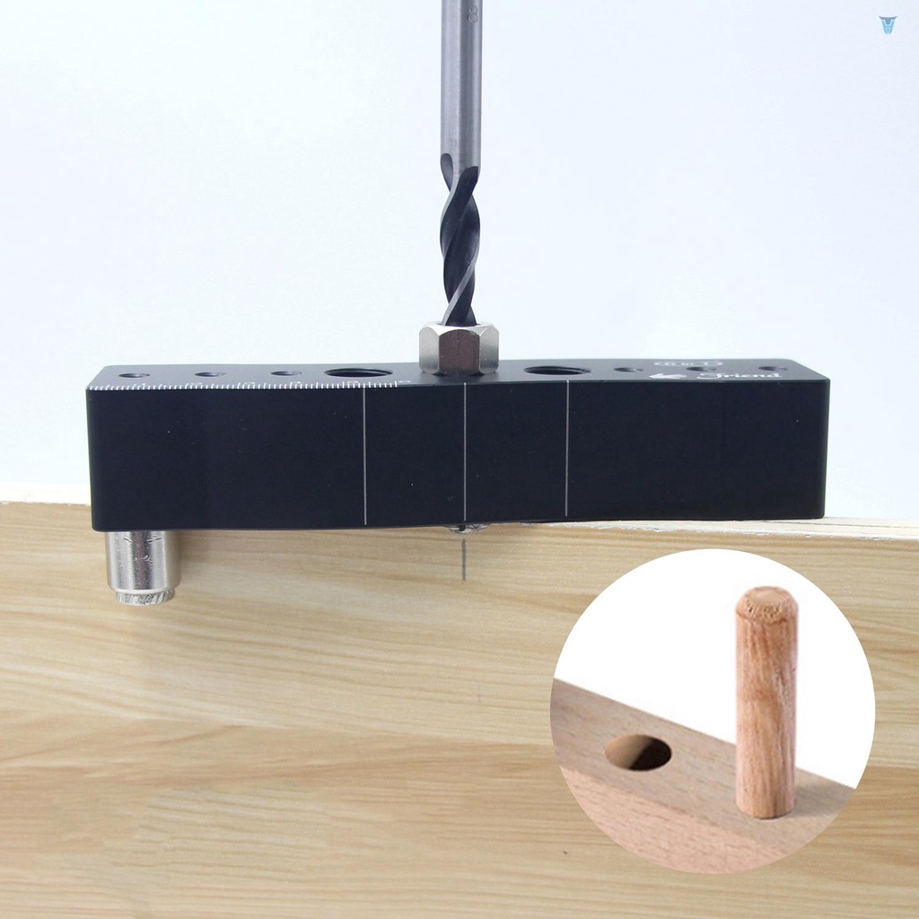 Dụng Cụ Định Vị Mũi Khoan Gỗ 6 Trong 1 Đa Năng Tiện Dụng DIY
