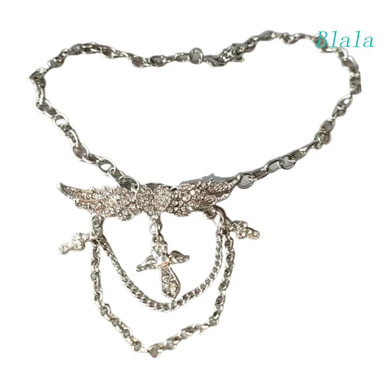 Vòng Cổ Choker Mặt Trái Tim Đính Đá Pha Lê
