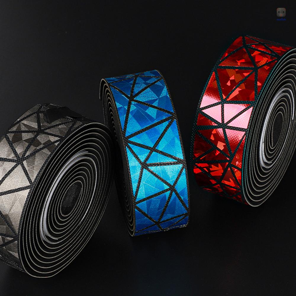 Dây Quấn Tay Lái Xe Đạp Bằng PU Lấp Lánh Chống Thấm Mồ Hôi