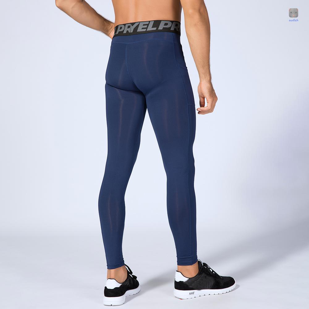 Bộ 3 Quần Legging Thể Thao Mau Khô Có Túi Dành Cho Nam