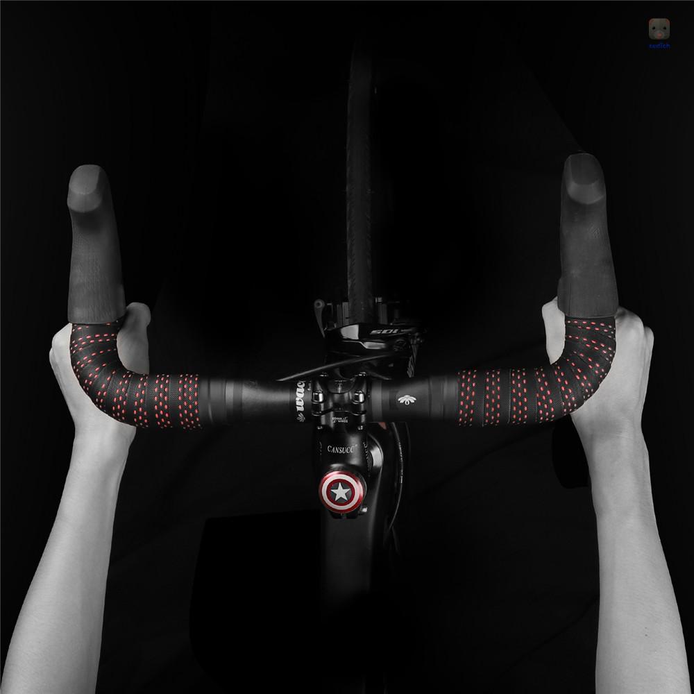 Bộ 2 Cuộn Băng Quấn Tay Lái Xe Đạp Bằng EVA PU Gọn Nhẹ Chống Trượt Thoáng Khí