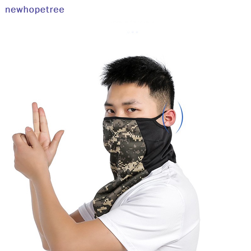 Khẩu Trang Lụa Rằn Ri Chống Tia UV Tiện Dụng Khi Lái Xe