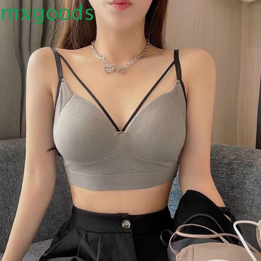 Áo Ống Hai Dây Ôm Dáng Thoáng Khí Thoải Mái Cho Nữ