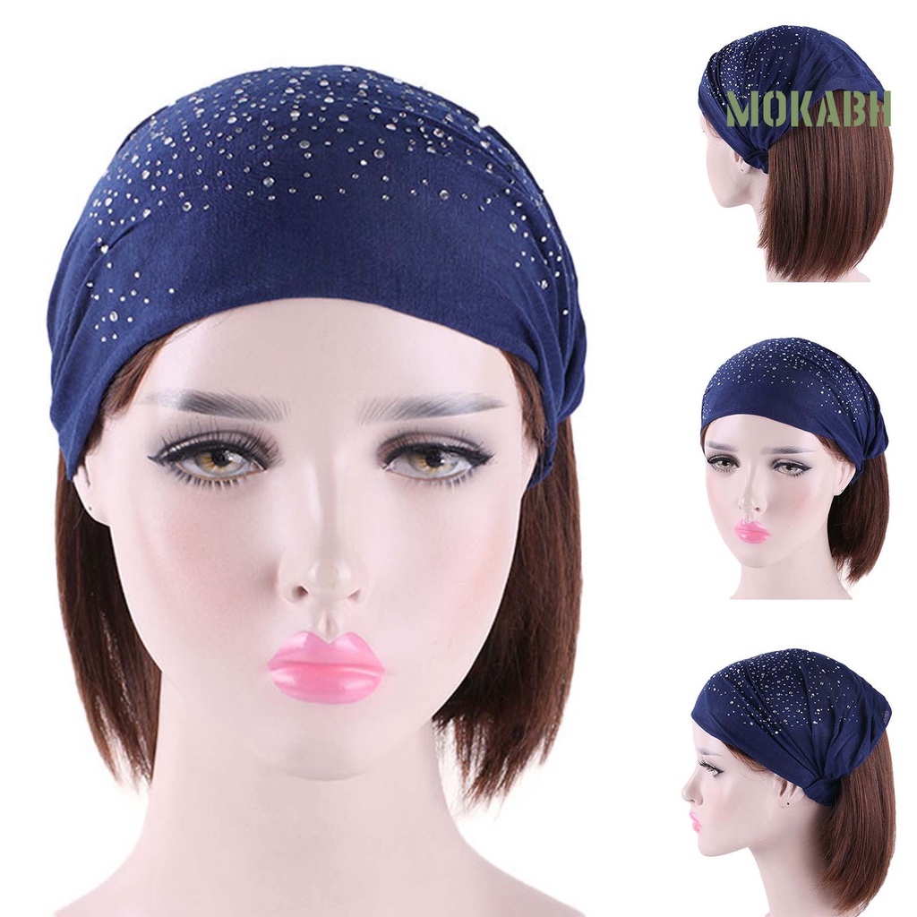 Băng Đô Cài Tóc Bản Rộng Màu Trơn Co Giãn Tốt Thời Trang Cho Nữ