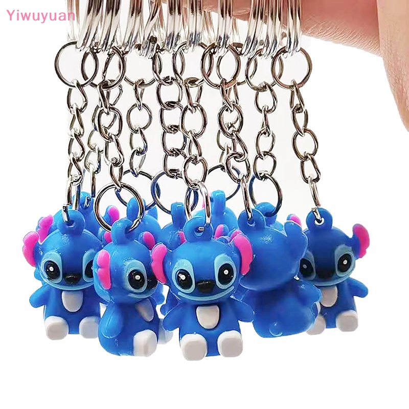 2 Móc Khóa Hình Búp Bê Stitch Dễ Thương Mới
