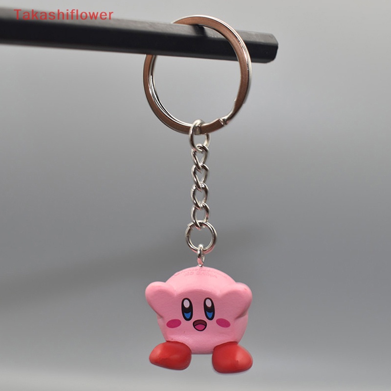 1 Móc Khóa Hình Nhân Vật Anime Kirby Dễ Thương
