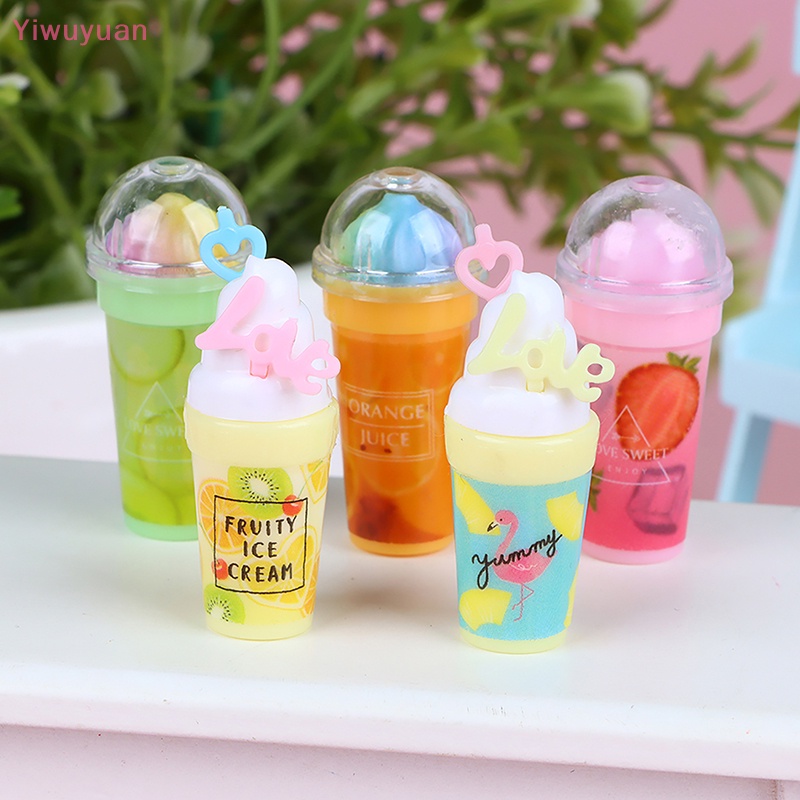 Mô Hình Ly Trà Sữa Mini Trang Trí Nhà Búp Bê Mới