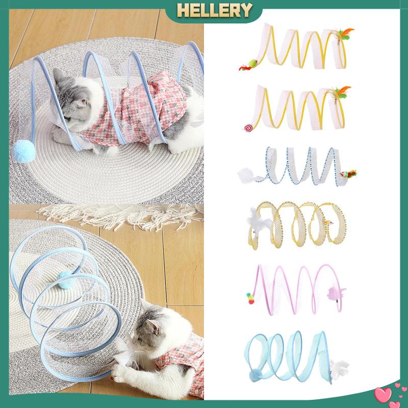 Đường Hầm Đồ Chơi Thiết Kế Nhỏ Nhắn Có Thể Gấp Gọn Dành Cho Mèo Cưng