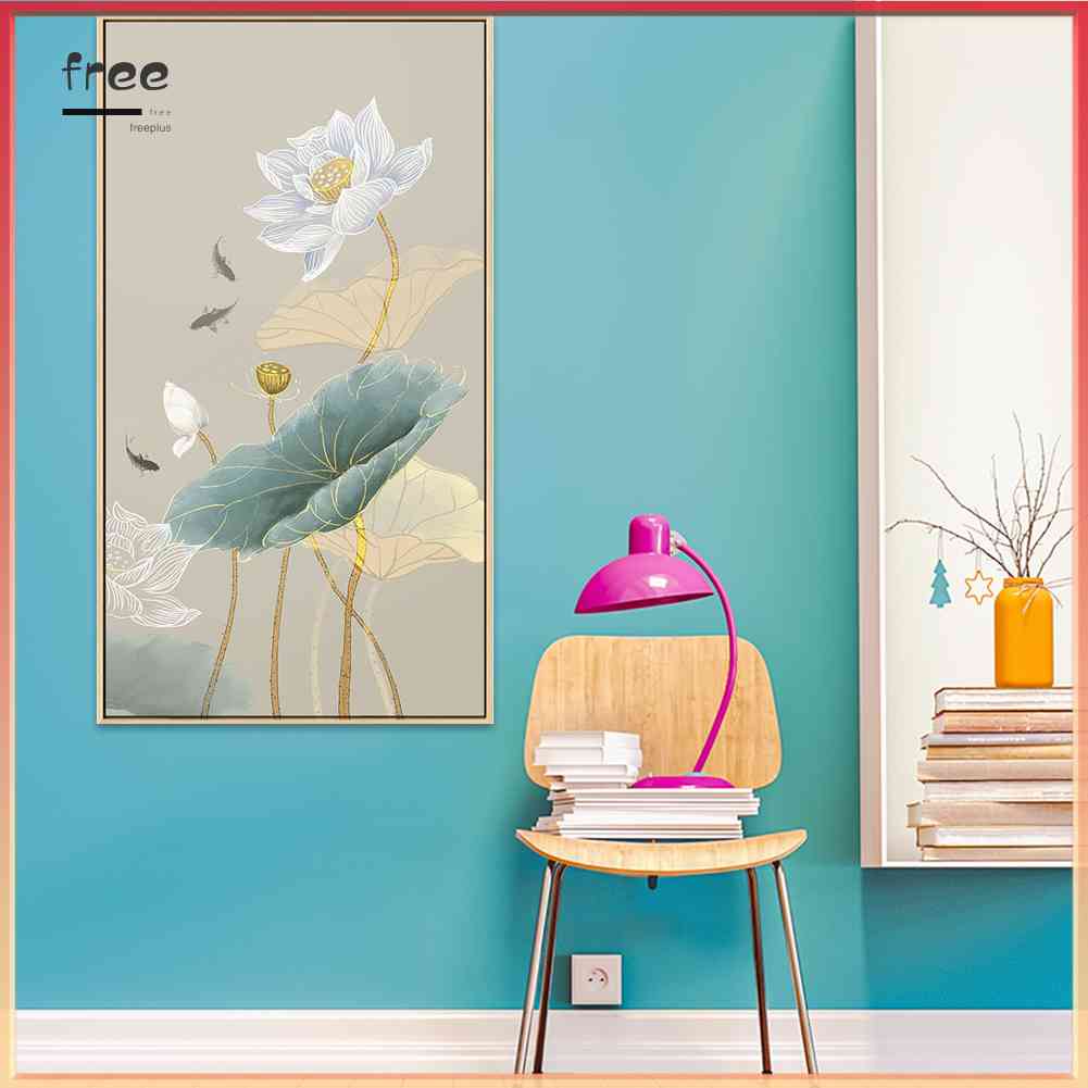 Bộ Tranh Thêu Chữ Thập 11CT Hình Lá Sen