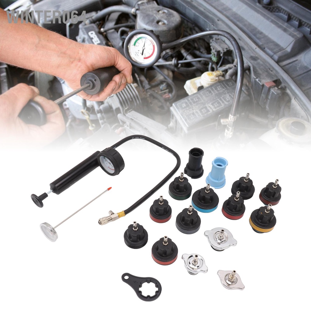 Winter064 18 Chiếc Tản Nhiệt Áp Bộ Chống Rỉ Sét Sốc Lão Hóa Tự Động Kiểm Tra Rò Thay Thế Cho Xe Ford