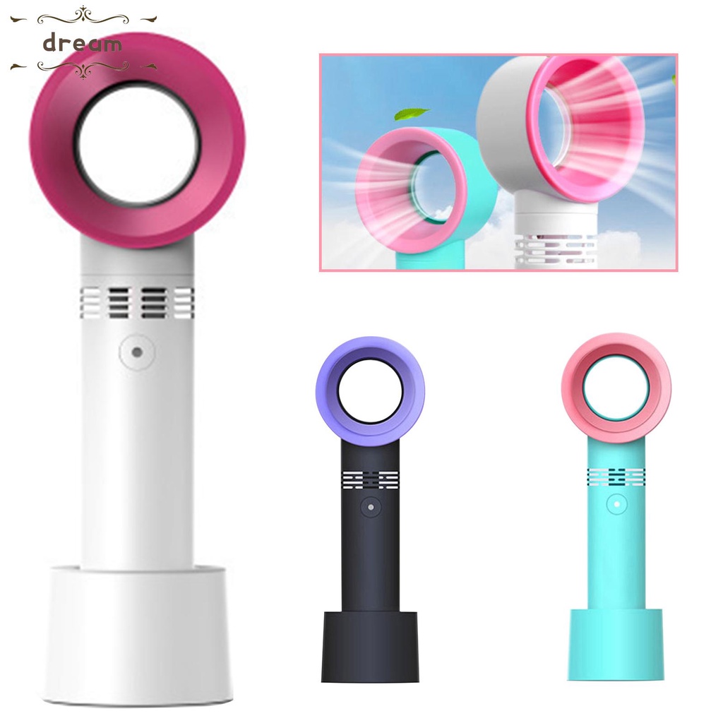 【DREAMLIFE】Leafless Fan usb Charging Portable Creative Handheld Desktop Fan high quality