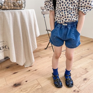 Quần short jean cho bé gái