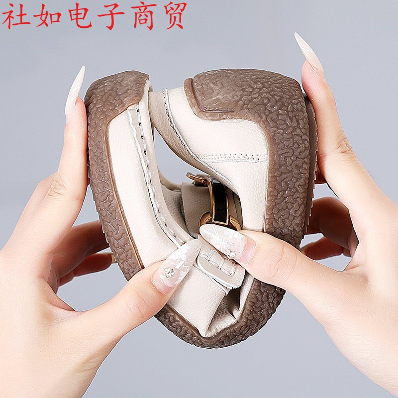 Giày Lười Da Thời Trang Cho Nữ