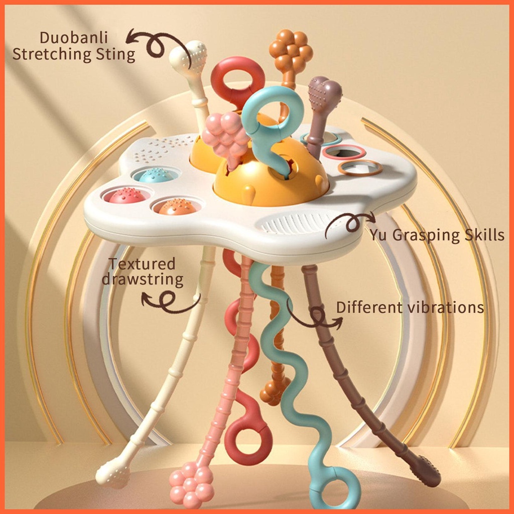 Đồ Chơi Dây Kéo Cảm Biến Chạm Vui Nhộn Cho Bé