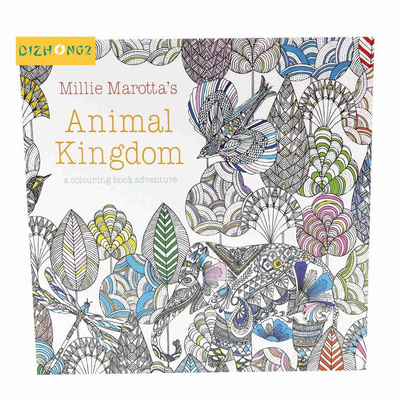 Sách Tô Màu Hình Động Vật Độc Đáo Dành Cho Trẻ Nhỏ Và Người Lớn