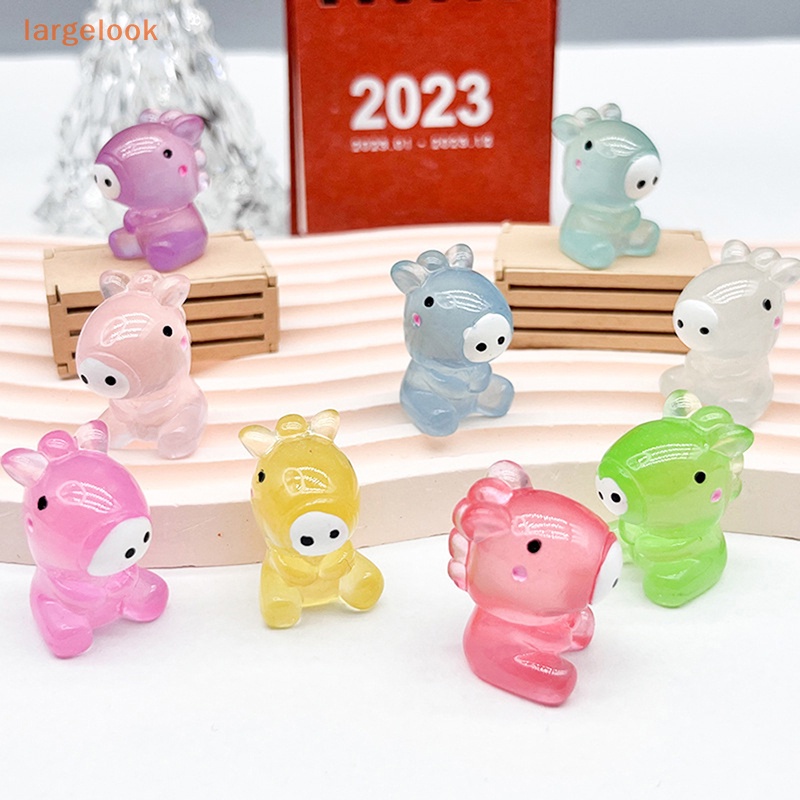 Set 2 Tượng Ngựa Dạ Quang Trang Trí Nội Thất