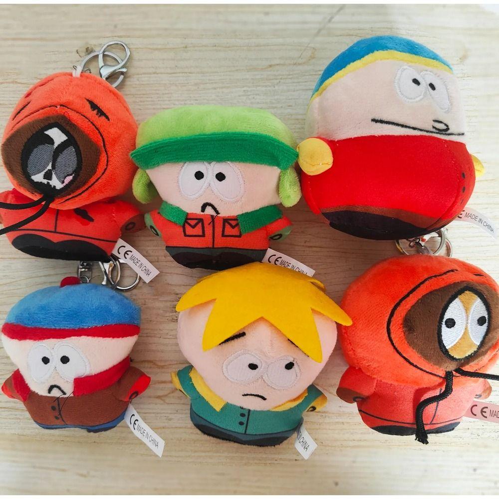 Móc Chìa Khóa Trang Trí Ba Lô / Túi Xách Hình Kyle Peluche Stan Hoạt Hình South Park Quà Tặng Giáng Sinh Dễ Thương
