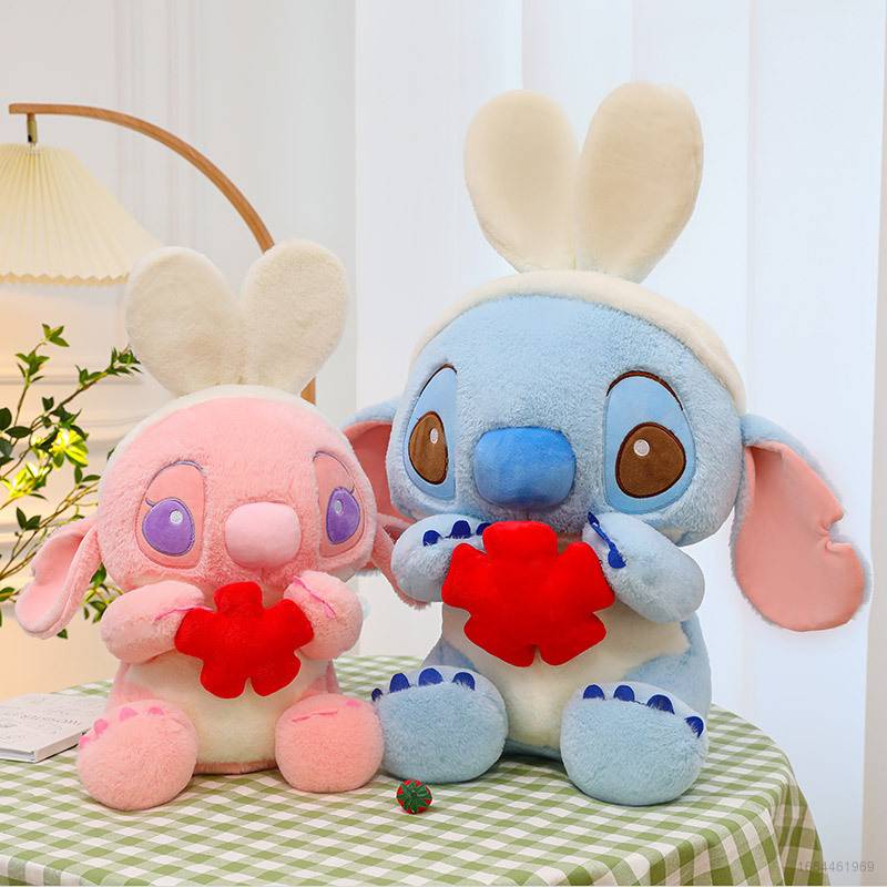 Sy2 Búp Bê Nhồi Bông Hình Thiên Thần Stitch Dễ Thương Trang Trí Nội Thất YS2