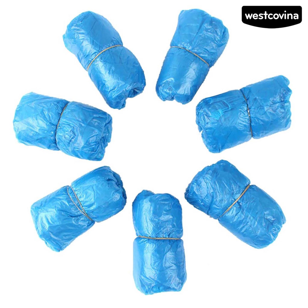 [COD]☁Bộ 200 Vỏ Bọc Giày Co Giãn Chống Thấm Nước Dùng Một Lần Tiện Lợi