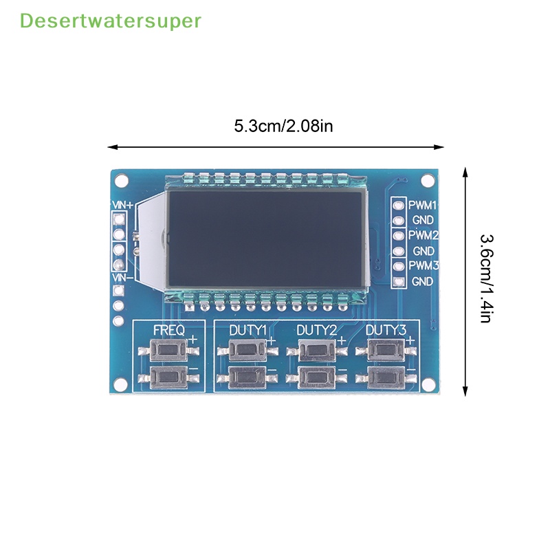 Mô Đun Điều Chỉnh Tần Số Xung PWM 3 Chiều Màn Hình LCD