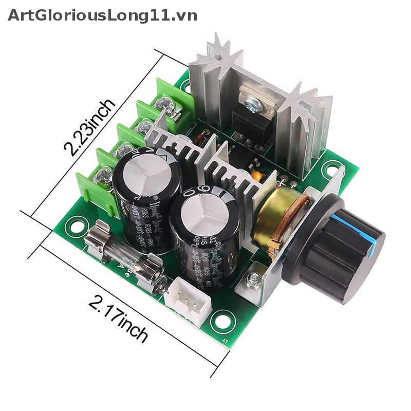 Mô Đun Điều Chỉnh Tốc Độ Động Cơ PWM DC 10A 400W 12V-40V