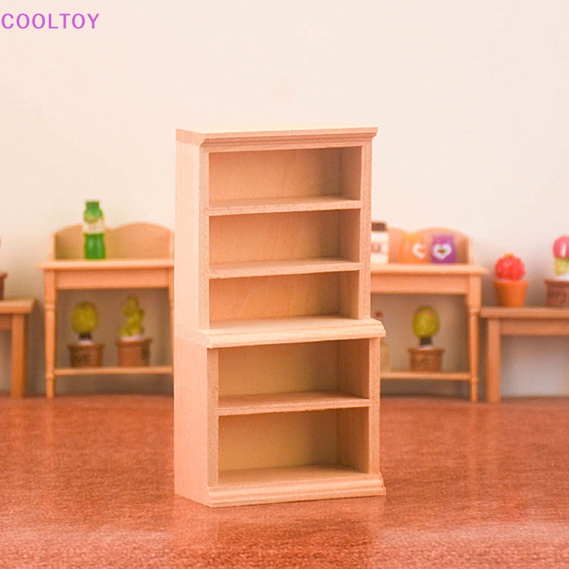 Mô Hình Kệ Sách 1: 12 Dùng Để Trang Trí Nhà Búp Bê