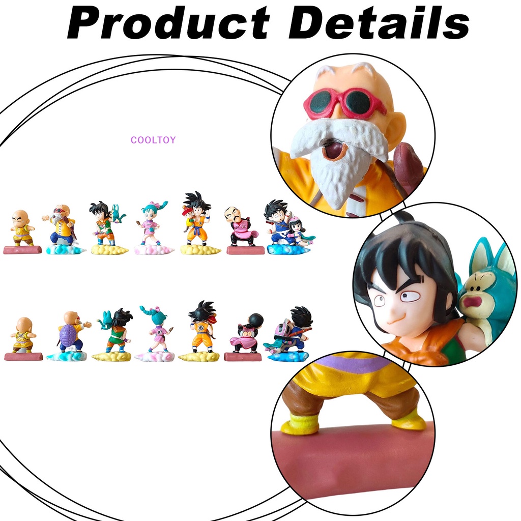 Hàng Mới Về Mới Nhân Vật Hoạt Hình Dragon Ball 7 Màu Sắc Áo Khoác Phao Thời Trang Trẻ Trung Cá Tính