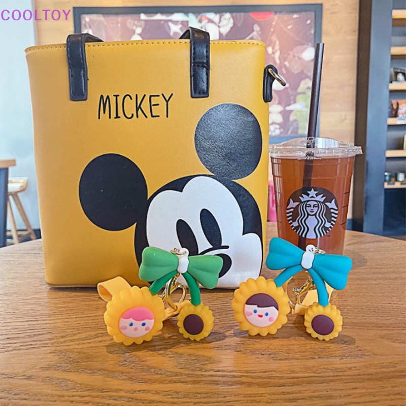 Móc Khóa Cao Su Hình Hoa Hướng Dương Dễ Thương 2023