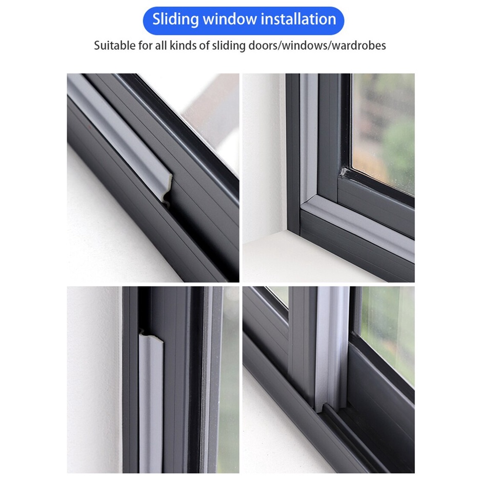 Cuộn Băng Keo Xốp Pu Dán Viền Cửa Sổ Chống Nước Chống Bụi Cách Âm