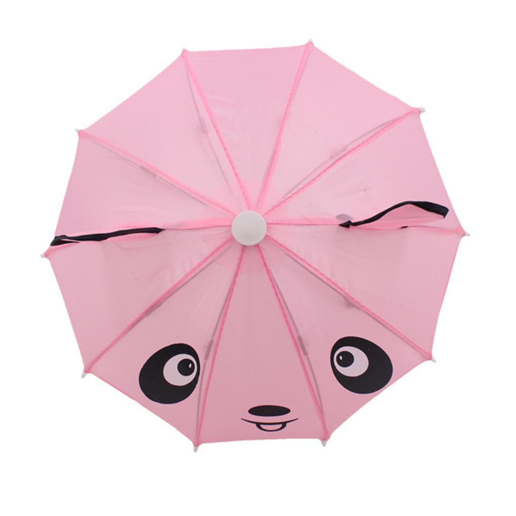 Dù Tay Cầm Dài Họa Tiết Xinh Xắn Cho Búp Bê Mẫu Giáo