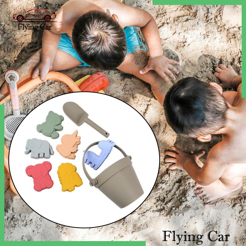 Set 8 Xô Đựng Đồ Đi Biển / Hoạt Động Ngoài Trời / Hoạt Động Ngoài Trời Có Bánh Cóc Lzdjfmy2