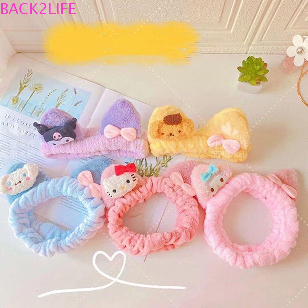 Băng Đô Cài Tóc Tai Mèo Kuromi Melody Thắt Nơ Hoạt Hình Dễ Thương Hợp Thời Trang Cho Nữ 2Lilife