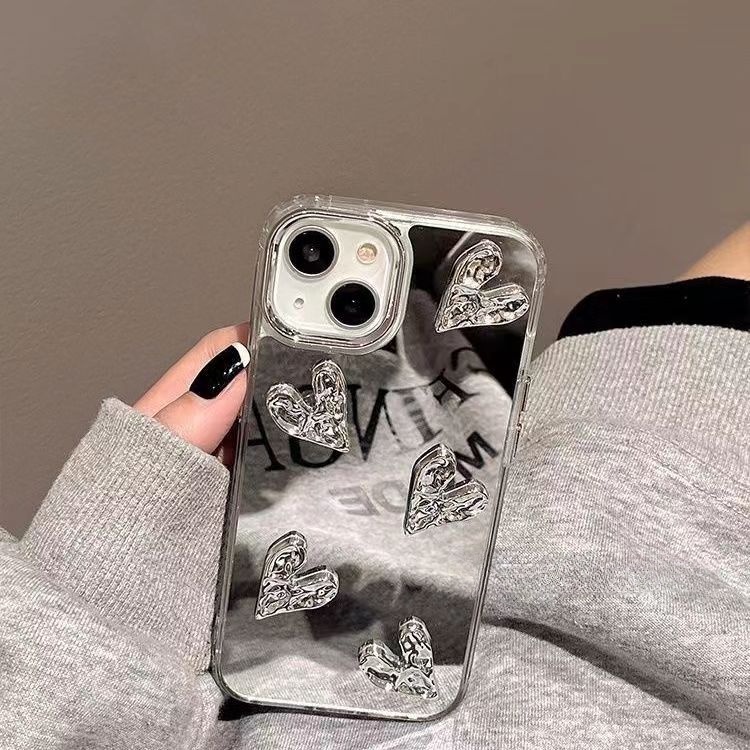 Ốp Điện Thoại Tráng Gương Mạ Điện Chất Lượng Cao Cho IPhone 14 13 12 11 Pro Max IPhone 6 6s 7 8 Plus SE X XR XS Max