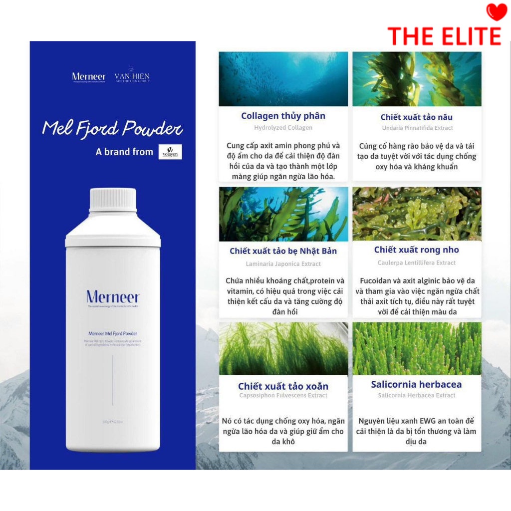 Mặt nạ tảo biển 𝐌𝐞𝐫𝐧𝐞𝐞𝐫 𝐌𝐞𝐥 𝐅𝐣𝐨𝐫𝐝 𝐏𝐨𝐰𝐝𝐞𝐫 & 𝐓𝐡𝐚𝐥𝐚𝐬𝐬𝐨 𝐓𝐡𝐞𝐫𝐚𝐩𝐲 phục hồi căng bóng da